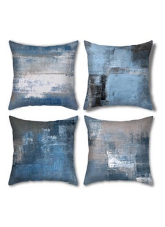 FASHION HOME Set of 4 Cushion Covers Decorative Throw Pillow cases for Living Room Garden Outdoor Décor  - Image 1
