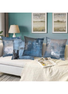 FASHION HOME Set of 4 Cushion Covers Decorative Throw Pillow cases for Living Room Garden Outdoor Décor  - Image 3