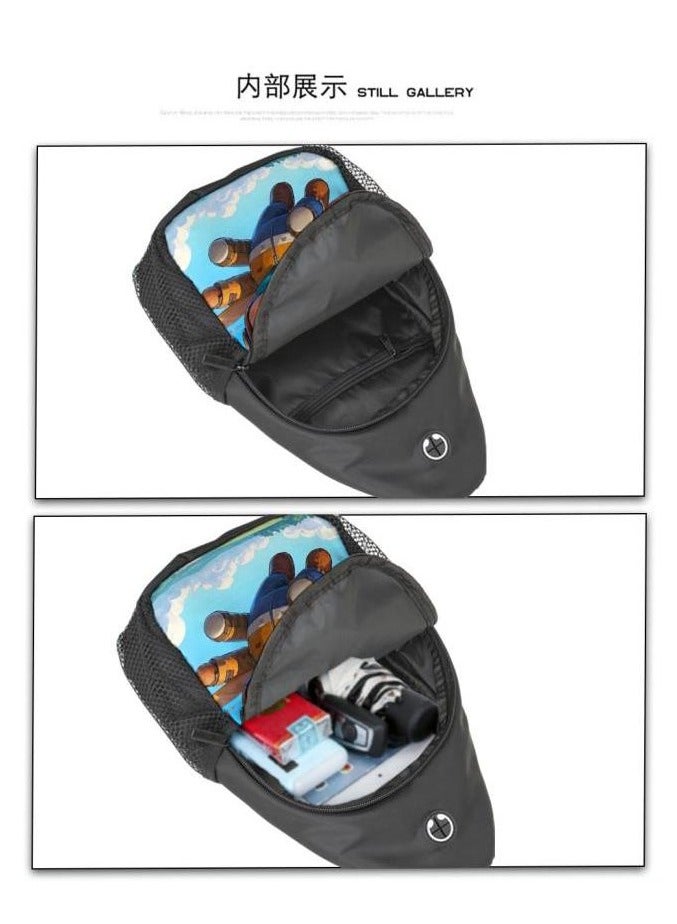 Universal cartoon new three-piece schoolbag - 829