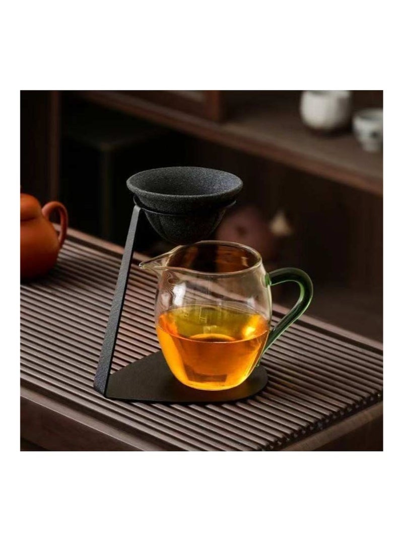 Tea Strainer Filter, For Chinese Kung Fu Tea Ceremony, Brews Loose Tea Leaves, Filters Tea Stones & Coffee, Portable Durable - Image 2