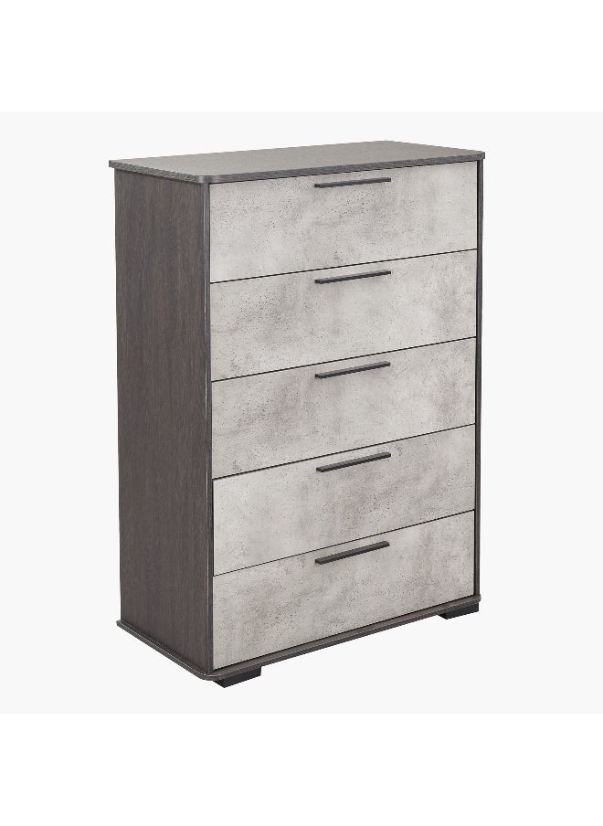Home Box Scott Chest of 5-Drawers  - Image 4