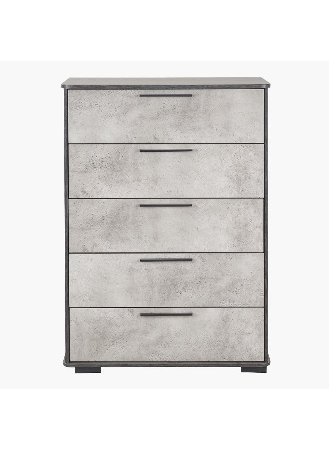 Home Box Scott Chest of 5-Drawers  - Image 3