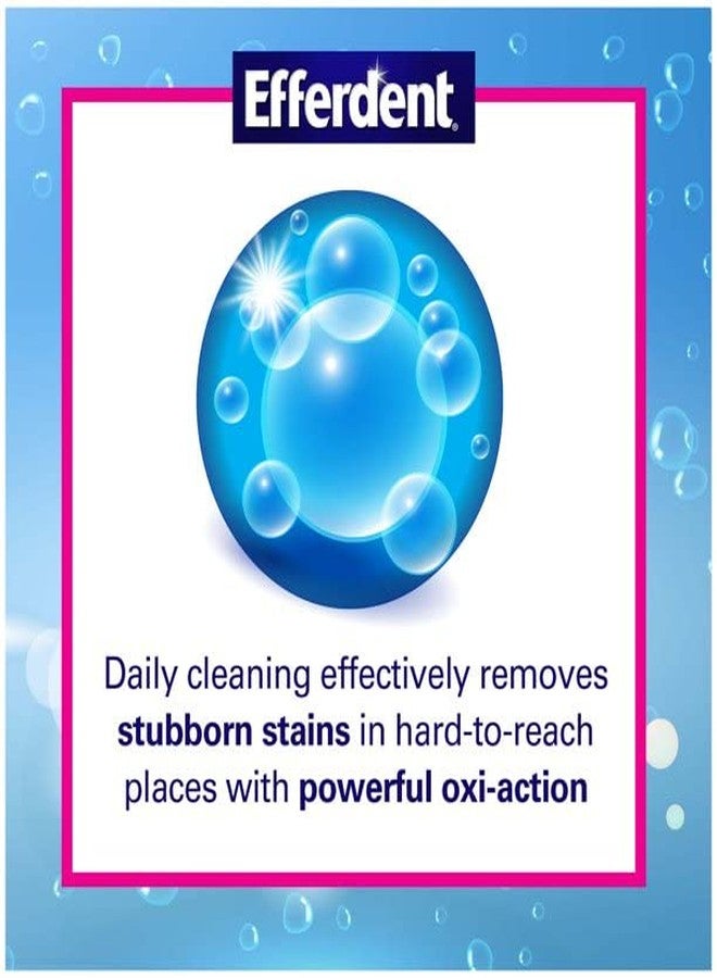 Efferdent Denture Cleanser Tablets, Complete Clean, 102 Tablets - Image 5