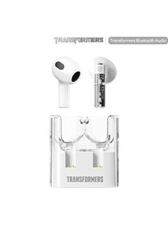 TRANSFORMERS Transformers TF-T08 TWS Wireless Headphones Bluetooth 5.3 Optimus Prime White Game Sports  - Image 1