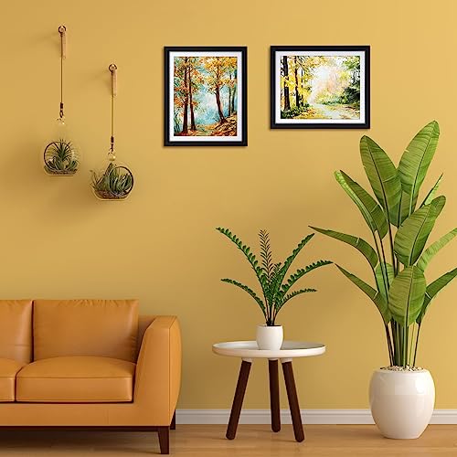 Giftgarden 8x10 Picture Frame Black with Mat, 9x11 Frames Matted to 8 x 10’ Photos for Wall or Tabletop Decor, Set of 4 - Image 5