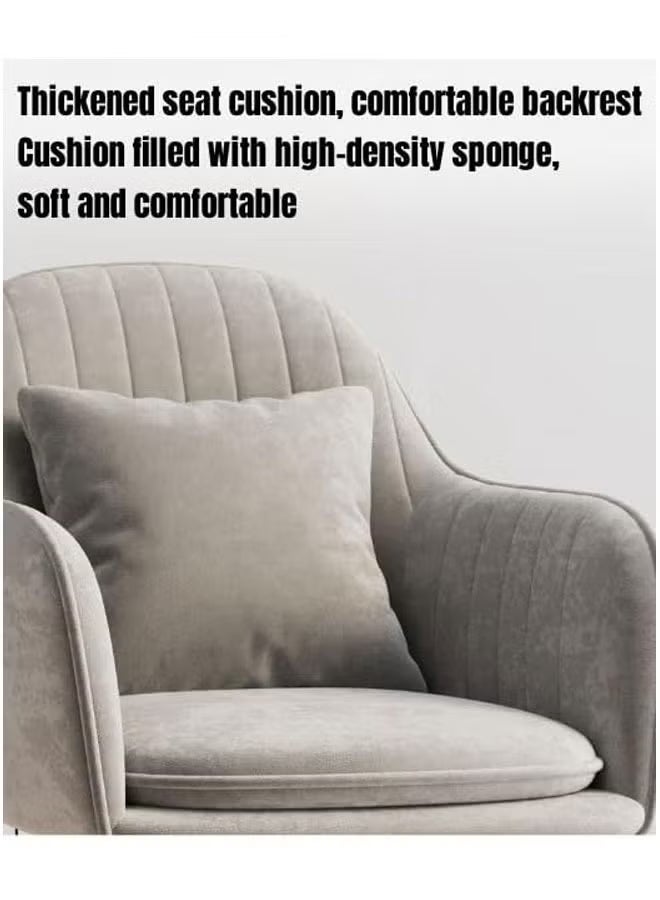 Berma Baby Dressing chair, makeup chair, dining chair, armchair, bedroom chair for women and girls. Suitable for living room, bedroom, hallway, entryway, home beauty salon and salon (white) - Image 5