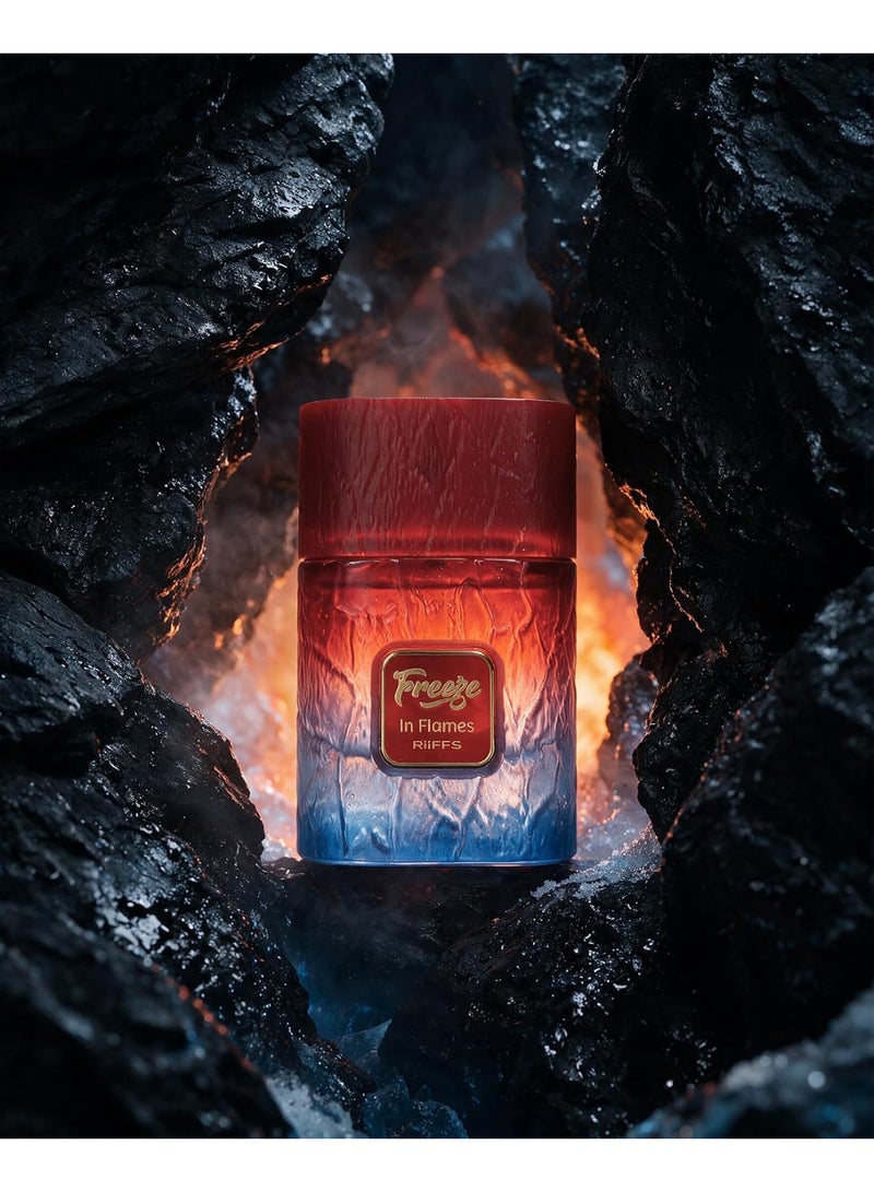 ريفس عطر "فريز إن فليمز" (Freeze In Flames) من ريفس (RiiFFS) - إكستريت دو بارفان (تركيز عالٍ) - للجنسين، 100 مل - Image 5