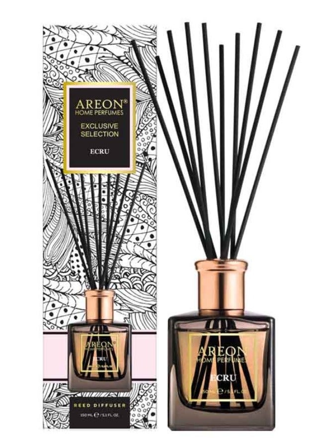 Areon جهاز توزيع العطر بلون الإكرى مع أعواد العطر – 150 مل رائحة تدوم طويلاً - Image 1