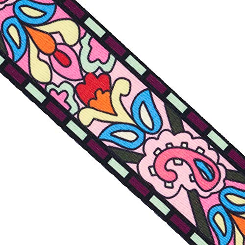 ZOOEASS Yoga Mat Strap, Adjustable Durable Yoga Mat Carrier & Stretching Strap, 5.9feet, Multiple Color Choices (Morning Glory,5.9feet) - Image 2
