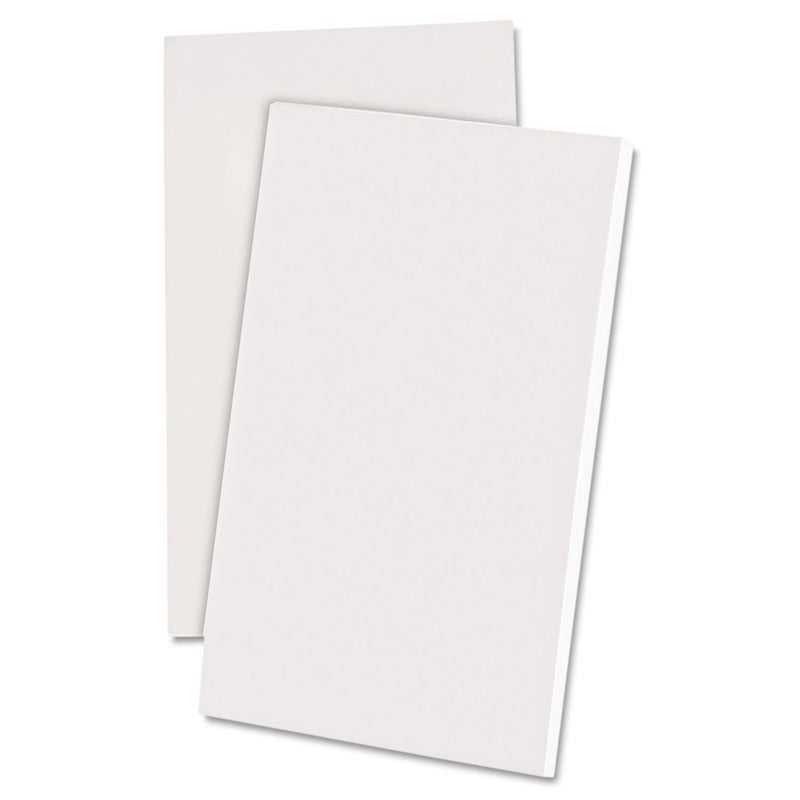 Ampad 21730 Scratch Pad Notebook, Unruled, 3 x 5, White, 100 Sheets (Pack of 12)