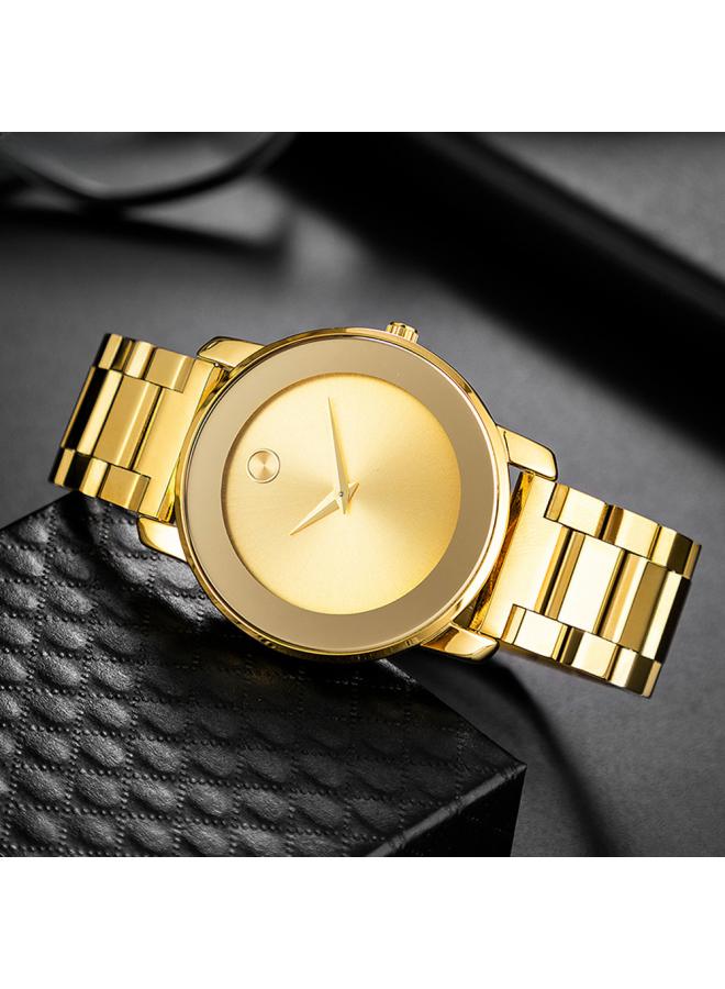 Missfox Watch Popular Classic Ultra-thin Men's Watch Business Stainless Steel With Waterproof Brand Quartz Watch