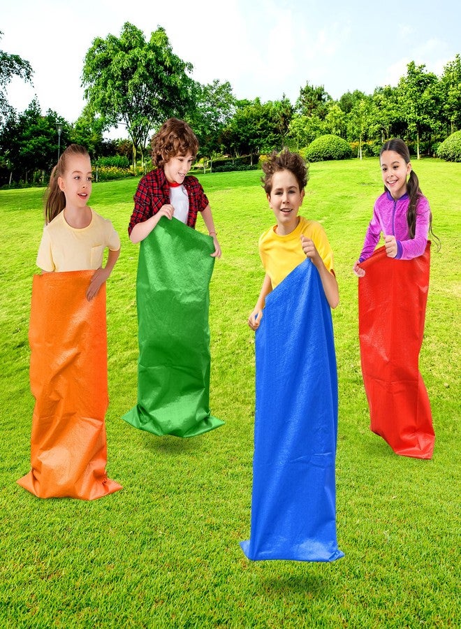 warmfarm Potato Sack Race Bags Set with Whistles Medals,Jump Sacks, Bean Bags, Prizes,Whistles for Kids Adults Outdoor Carnival Games, Birthday Party, Field Day Activities (21 Pics Game Set) - Image 3