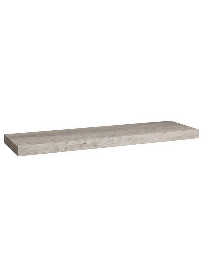 Five Simply Smart Fixy Rectangular Floating Wall Shelf Grey Oak 80 cm 138954D - Image 1