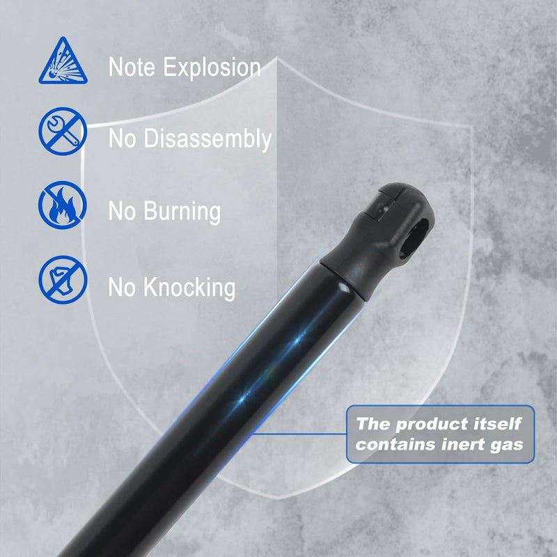 cycwer 2PCS Rear Window Glass Lift Supports Struts SG326019 240917 74875SZAA01 74875-SZA-A01 for 2009-2015 Pilot 3.5L Replaces 6649,PM1111,240917 Light & heavy use compatible - Image 4