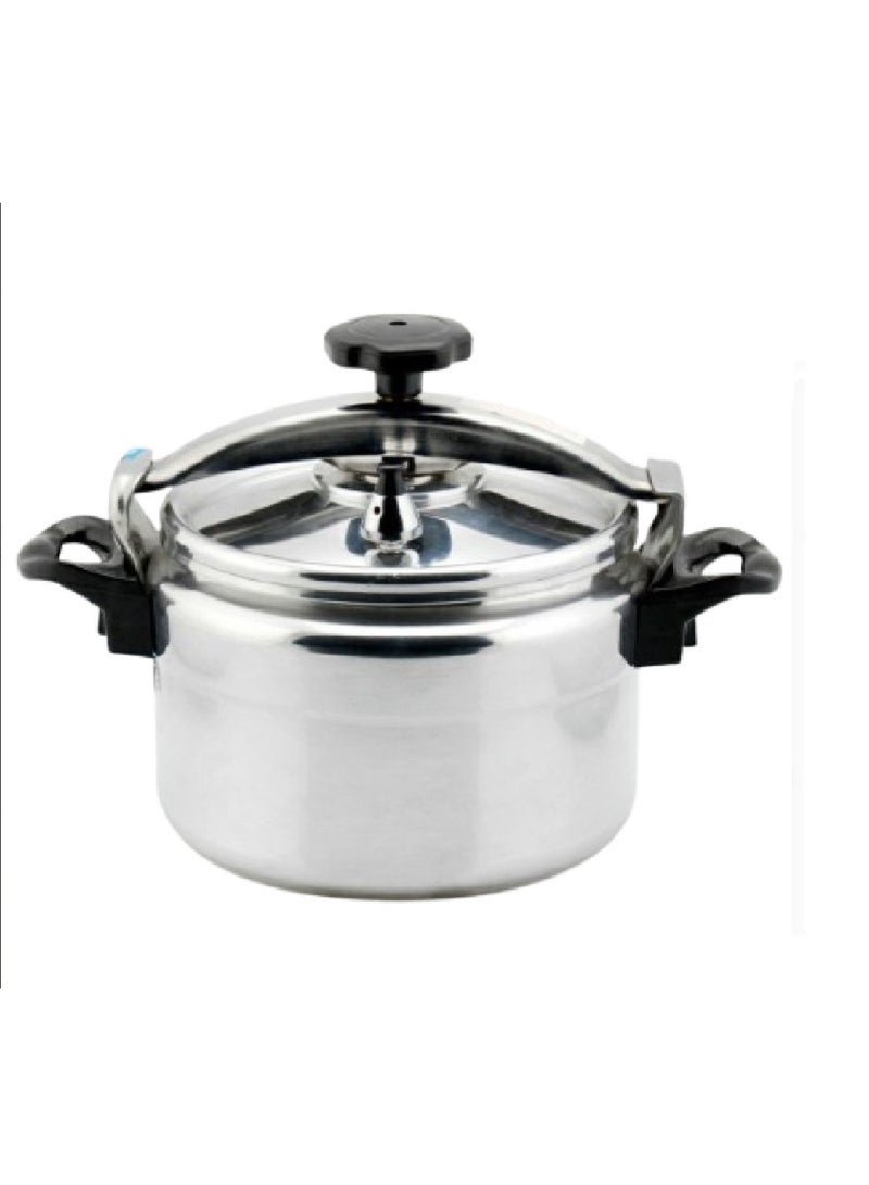 Aluminum Pressure Cooker Pressure Pot Arabic Cooker Silver 9 Liter