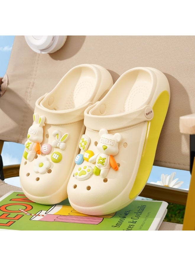 حذاء صيفي كرتوني للأطفال 2025 - شباشب مكشوفة قاعدة جذابة
