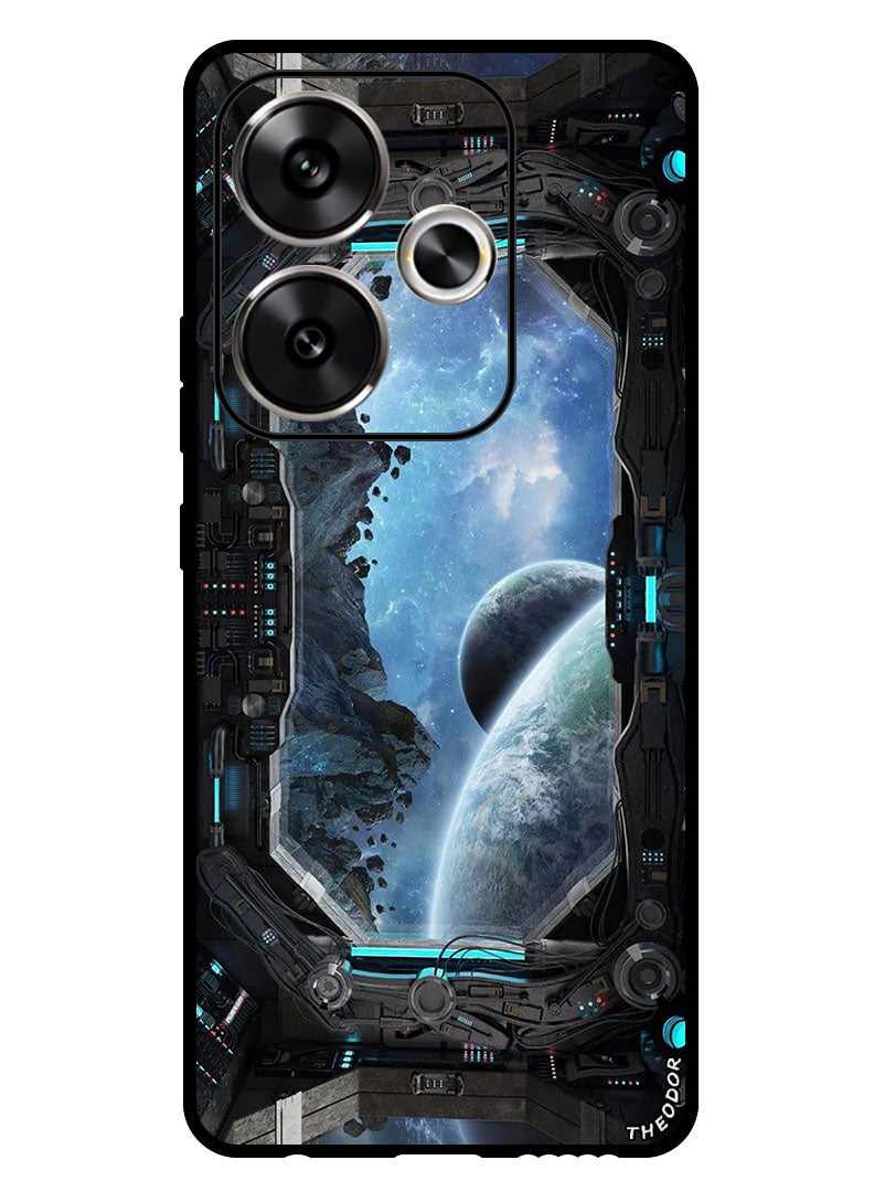 Theodor Protective Case Anti Scratch Shock Proof Bumper Cover For Xiaomi Redmi Turbo 3 Space View - Image 1