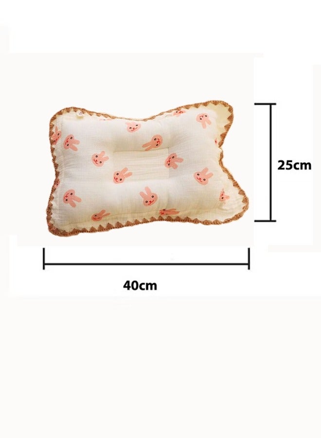 Aissiora Baby Pillow Baby Head Shaping Pillow Corrective Headrest Pillow Anti deviation head pillow Baby bedding Suitable for newborns - Image 2