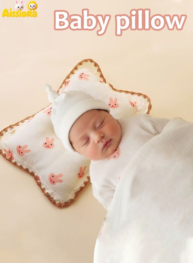 Aissiora Baby Pillow Baby Head Shaping Pillow Corrective Headrest Pillow Anti deviation head pillow Baby bedding Suitable for newborns - Image 3