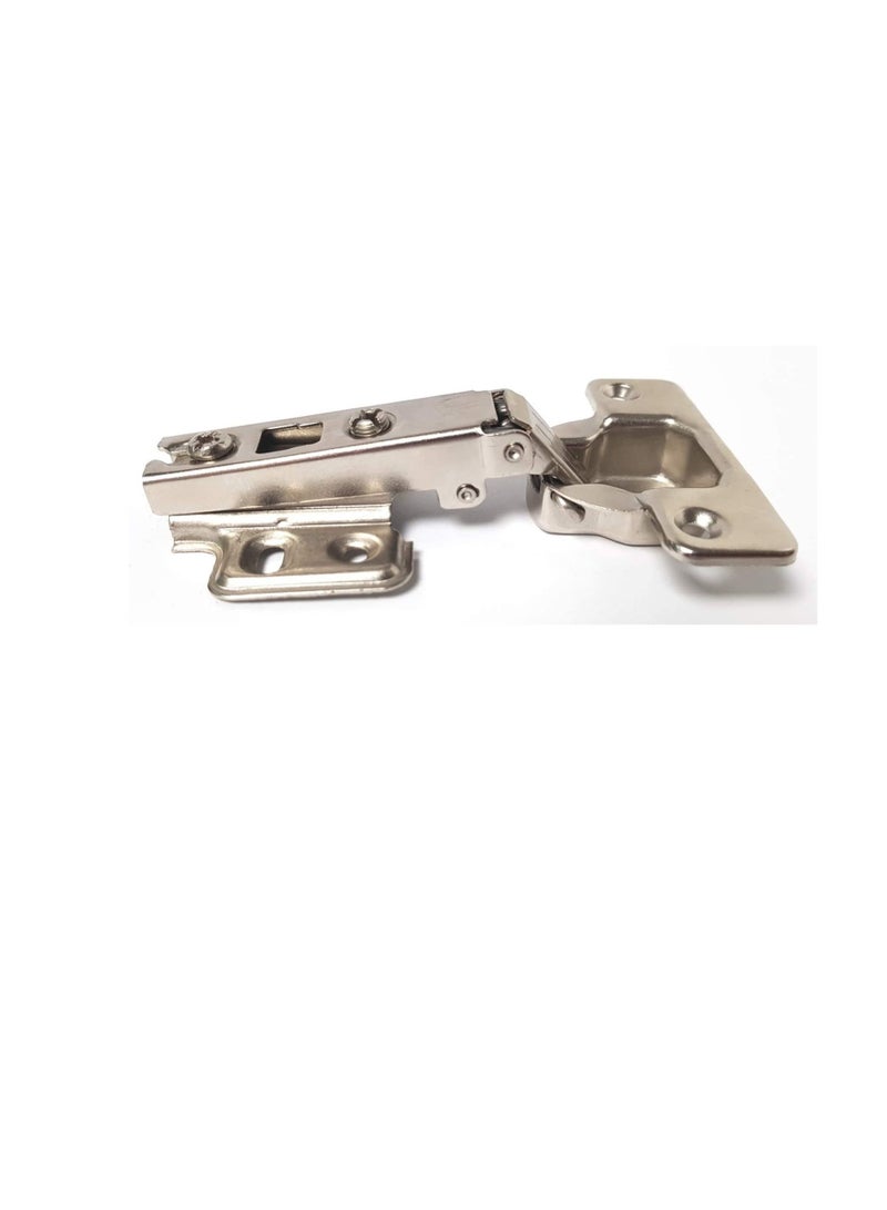 110 Degree Angle Adjustable Stainless Steel Cabinet Door Concealed Cabinet Hinge Full Overlay Half Overlay Inset Hinges (6, Full Overlay) - Image 2