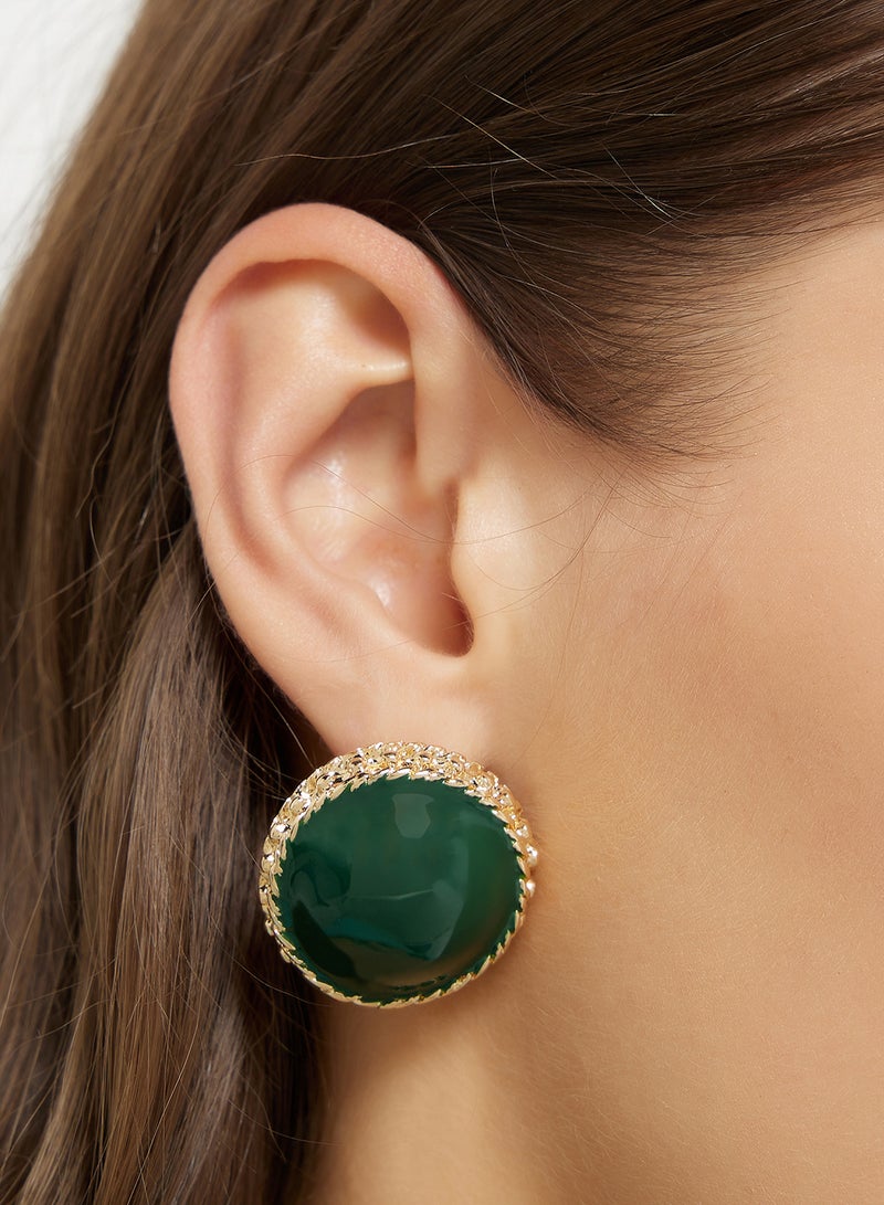 ELLA Stone Stud Earrings  - Image 3