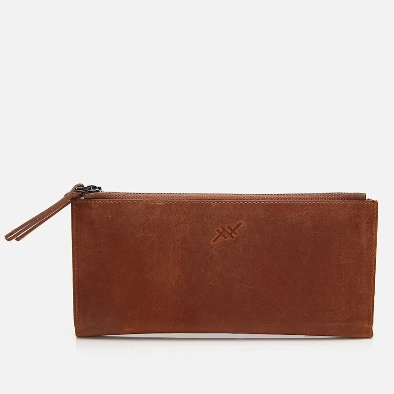 Hotiç 06CUH269180A370 Genuine Leather Tan Men's Wallet