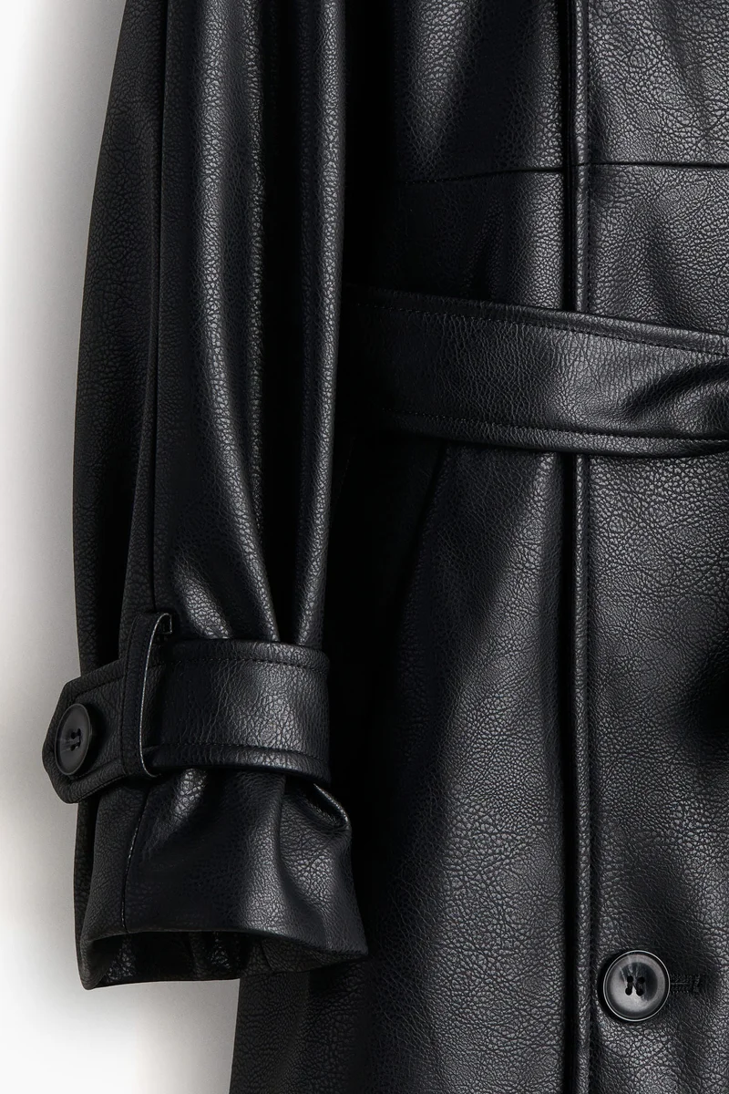 H&M Coated trench coat