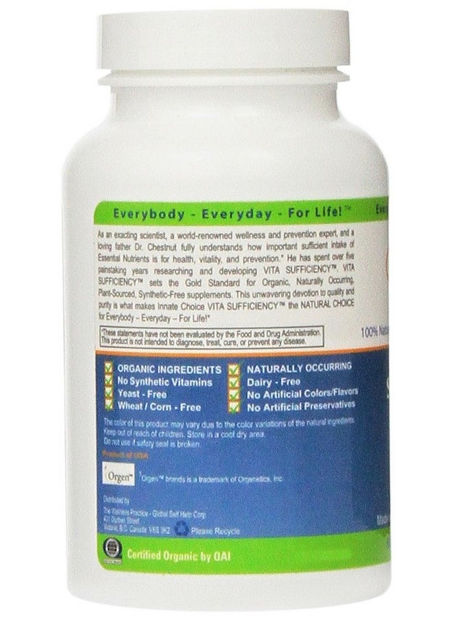 Innate Choice - Vita Sufficiency, 60 Vegetarian Capsules - Image 1