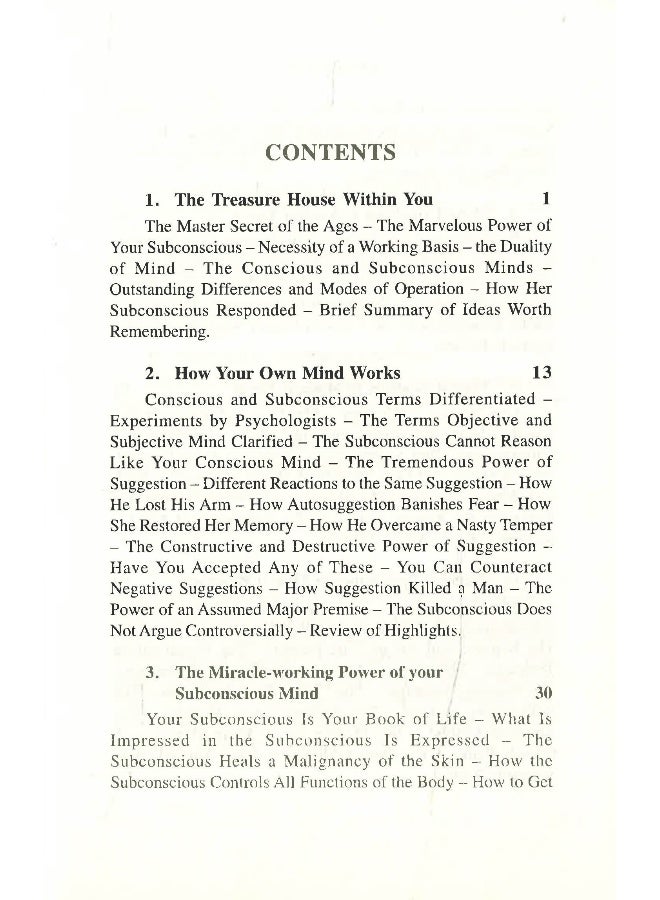 Power Of Your Subconscious Mind - Image 3