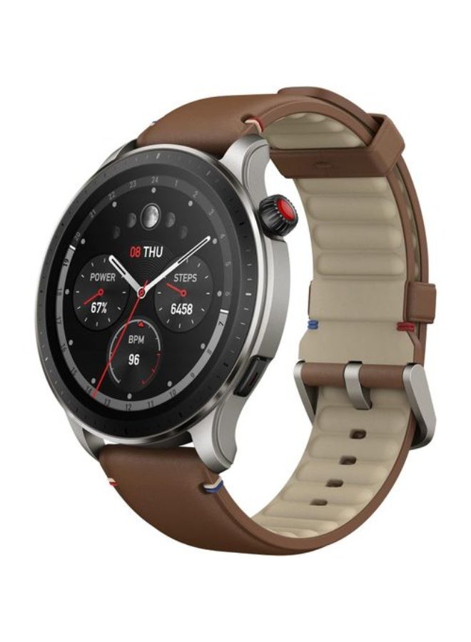 Amazfit GTR 4 Smart Watch 46mm, Brown - Image 1