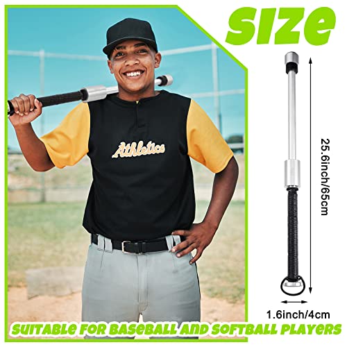 Hicarer Baseball Softball Swing Training Baseball Swing Trainer Bat Base Ball Softball Bat Training Aid for Youth Improve Hitting Flexibility Swing Mechanics and Balance - Image 3