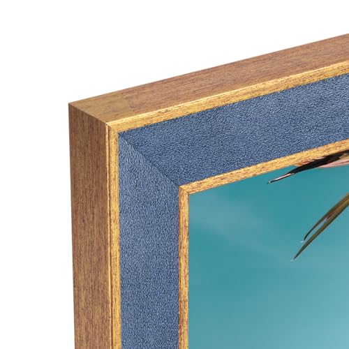 euwazram Suede 10x13 Frame - Single Frame, Christmas Elegant Sky Blue 10 x 13 Poster Frame with Mat for 8.5x11, 10x13 Picture Frames for Artwork, Puzzles, Photos and Movie Posters - Image 2