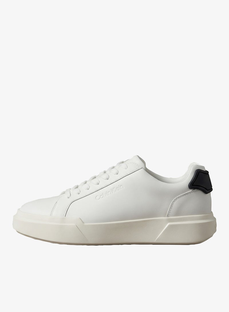 CALVIN KLEIN Chunky Cupsole Leather Sneakers - Image 2