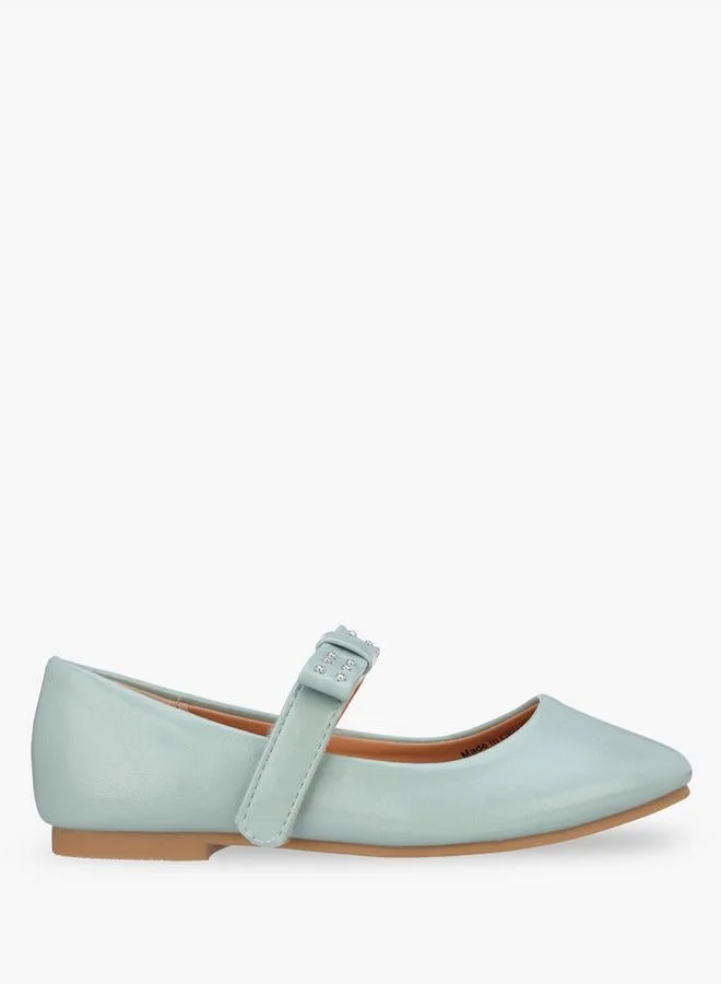 Girls Hook & Loop Ballerina Shoes