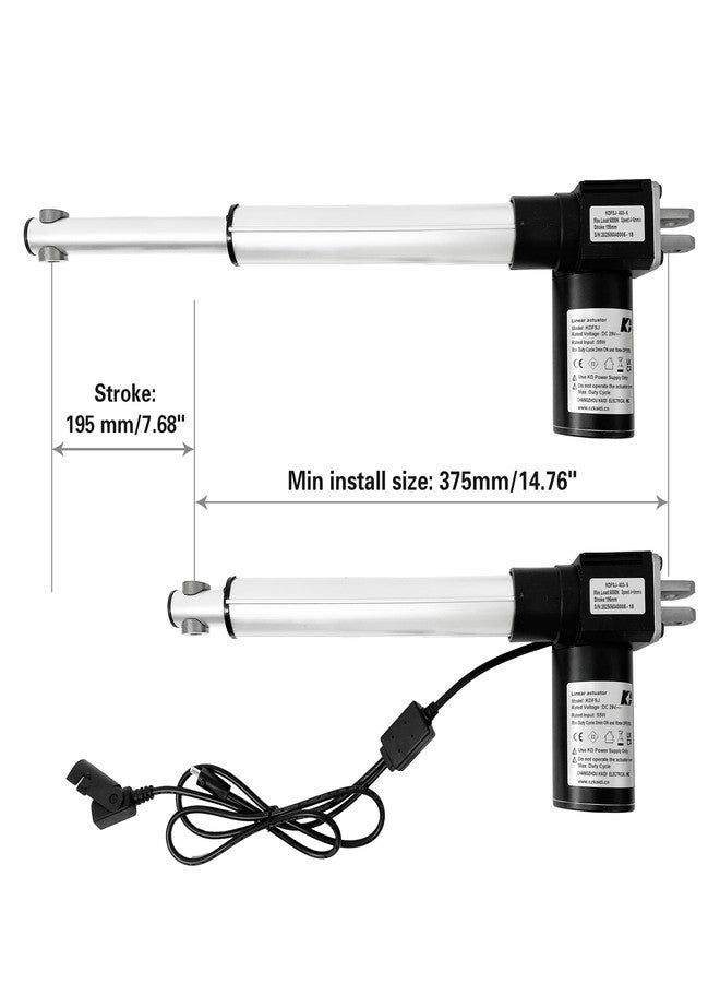 Kariwust Linear Actuator Kaidi Model KDFSJ-403-6 Power Recliner Lift Chairs Motor Replacement - Image 4