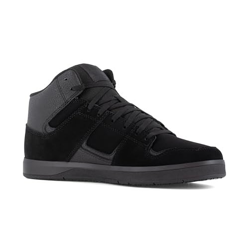 DC Work Mens Cure Work Black Soft Toe Shoe - Image 1