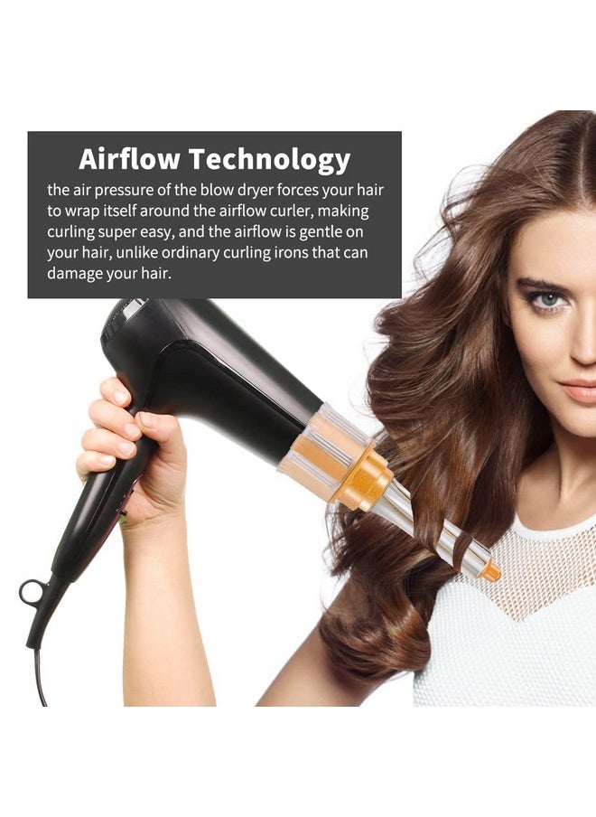 Aozzy - Universal Travel Diffuser Self Hair Curling Blow Dryer Attachment Airwrap Barrel Match Your Home Or Travel Hotel Blow Dryers Self Hair Curling Wand Bring You Bouncy Bold And Beautiful Curls - Image 1