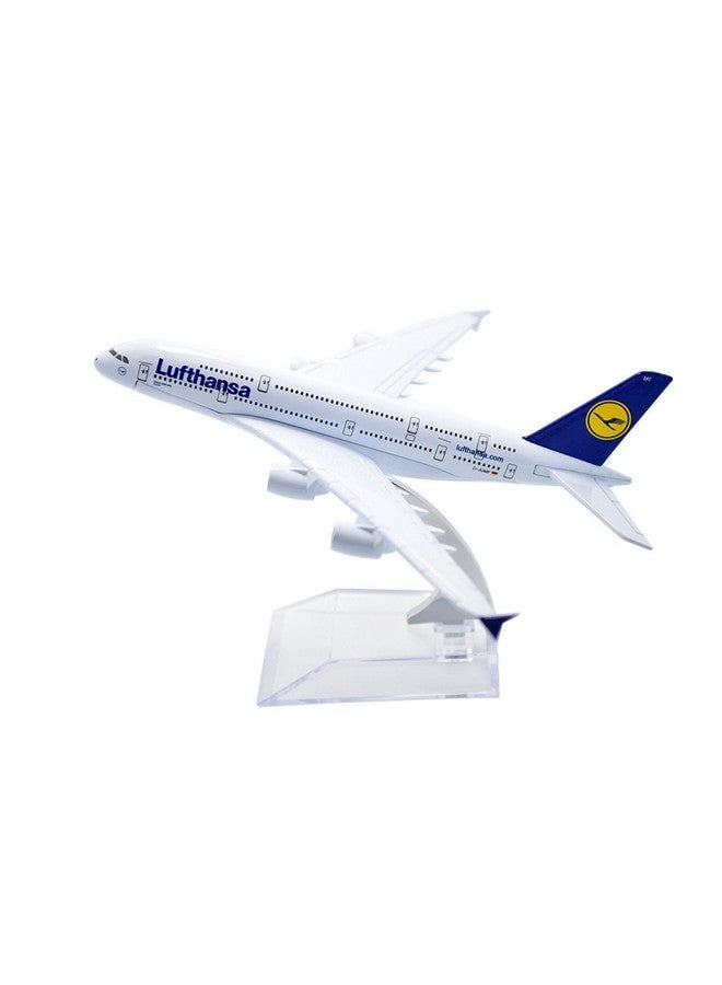 SCHUBERT only for Display Diecast Aeroplane Scale Model Size -16 cm X 14 cm (AIR Lufthansa),multicolor - Image 3