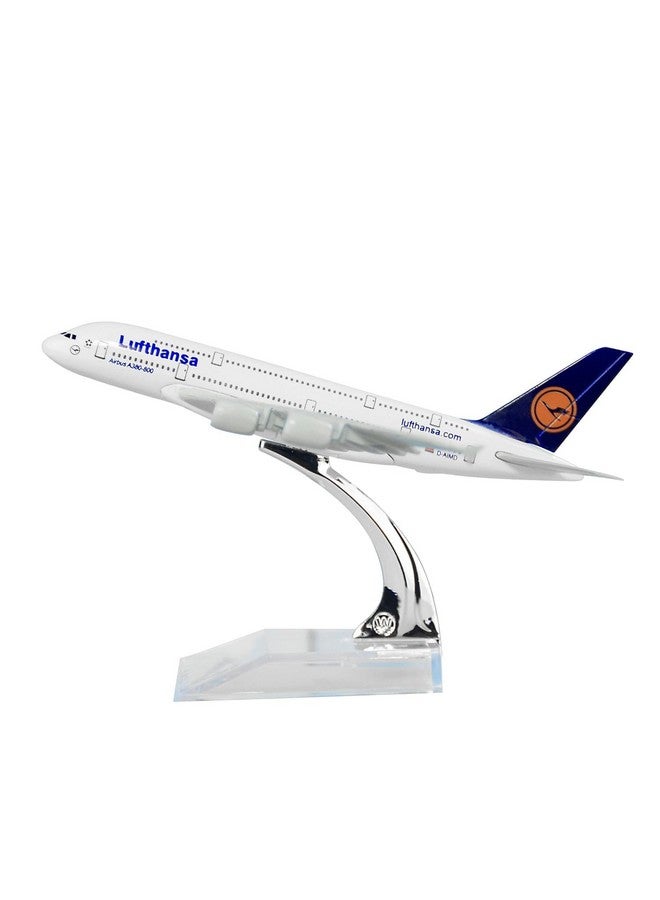 SCHUBERT only for Display Diecast Aeroplane Scale Model Size -16 cm X 14 cm (AIR Lufthansa),multicolor - Image 1