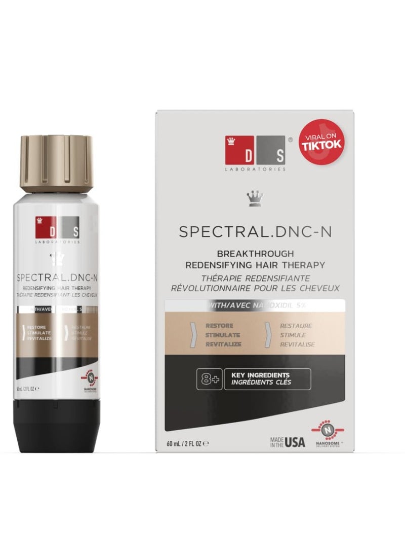 DS LABORATORIES - Spectral.DNC-N Hair Thickening, Strengthening Hair Serum for Men and Women by DS Laboratories - Supports Hair Growth, Minimize Shedding, Experience Thicker, Fuller, Stronger Hair, Color Safe (2 fl oz) - Image 1