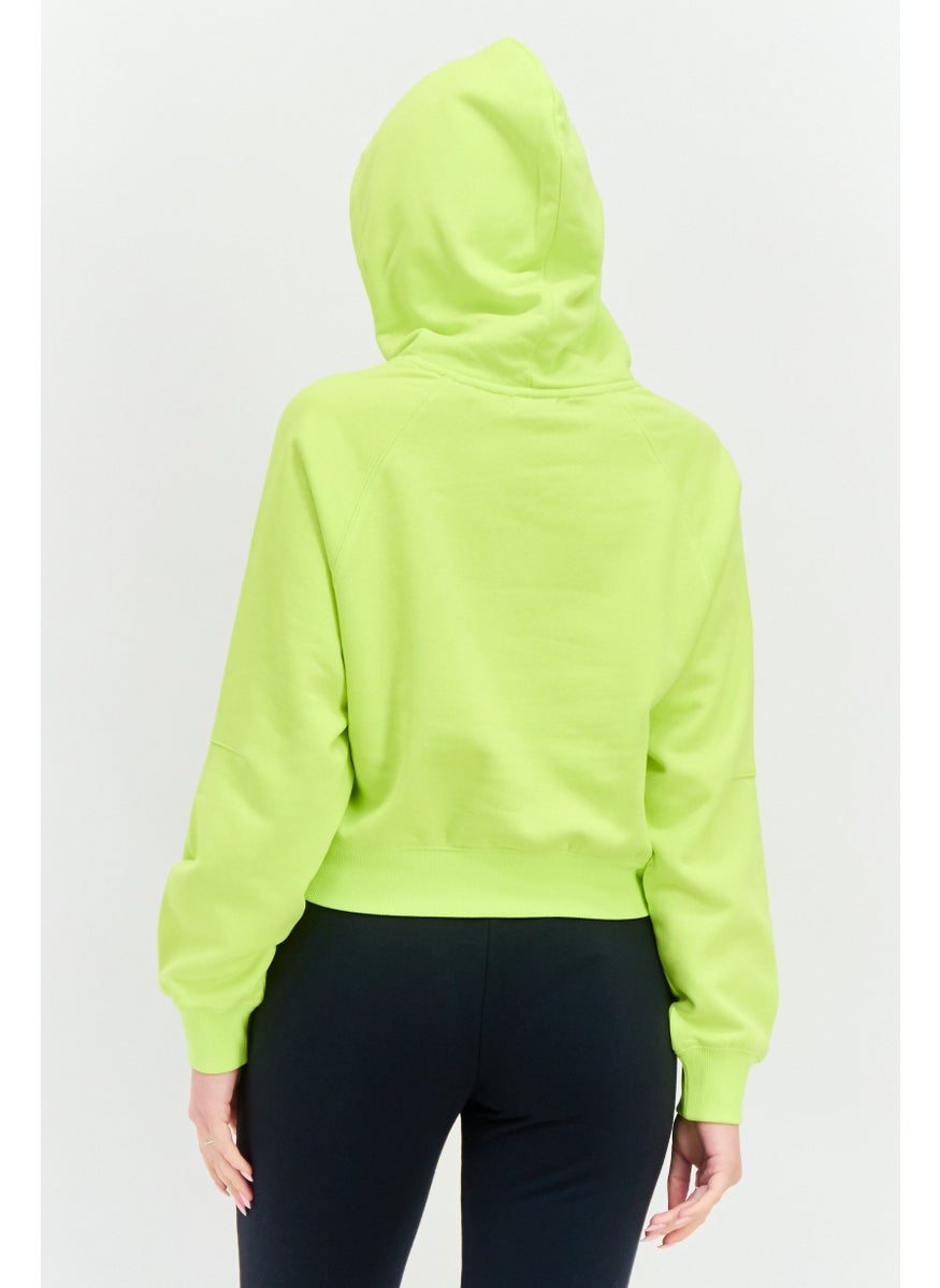 Women Hood Neck Brand Logo Hoodie, Lime - pzsku/Z68E891084E50436C18A0Z/45/_/1737641914/675c7b6b-ace2-4345-9ab9-25a0b0e8bca6