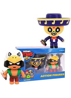 Brawl Stars S1 Action Figures 2 Pieces Set Multicolor  - Image 2