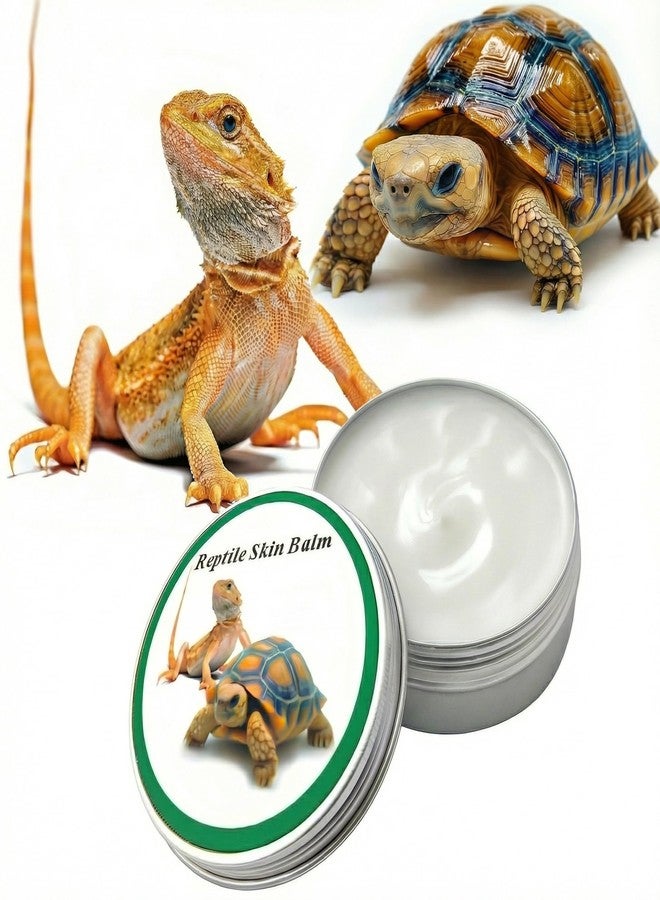 RONDURE Reptile Shell Balm 2 Oz Turtle Shell Care Skin Moisturizer for Tortoise, Lizard, Reptiles in Dry Environment Water Conditioner- Prevent Dryness on Basking Platform, Tank 60 g - Image 1