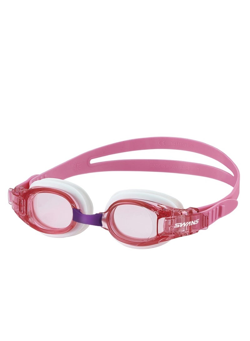 Swans JUNIOR SJ-8 Kids Swim Goggles with Normal Lens – Comfortable, Adjustable Swimming Goggles for Kids with Anti-Fog, UV Protection, Wide View, Ideal for Training & Recreational Swimming