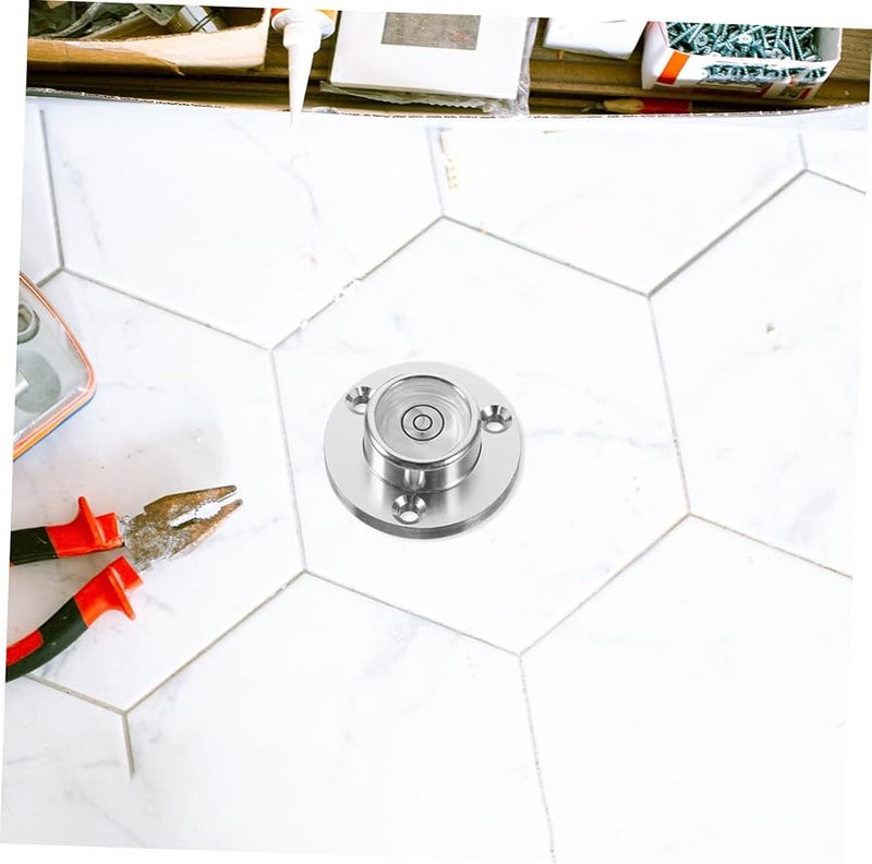 أداة مستوى فقاعة الألومنيوم خفيفة الوزن صغيرة لتحقيق التوازن لحوامل الكاميرات والمكاتب المنزلية - Image 5