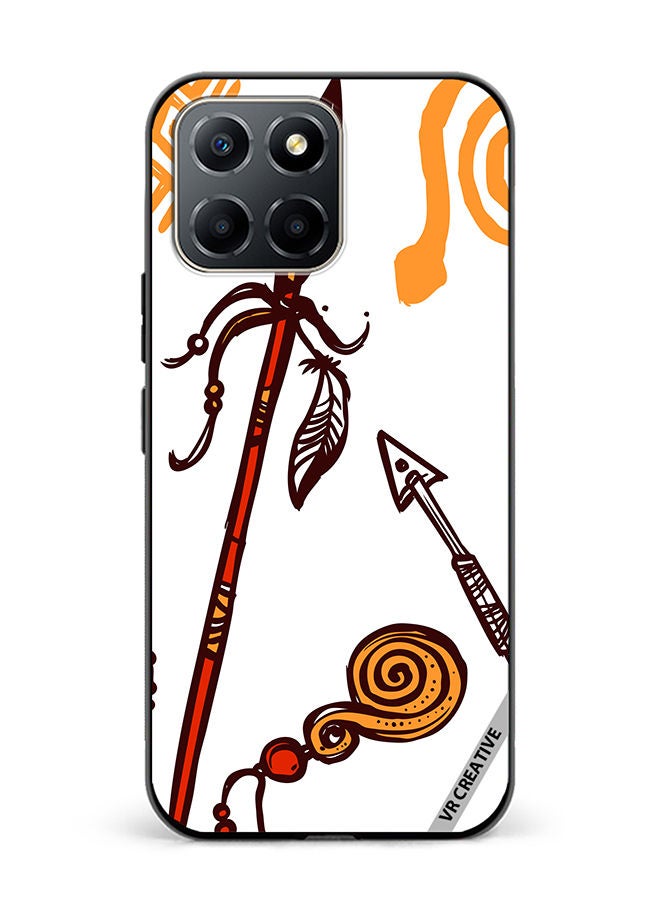 VR CREATIVE Protective Case Cover For Honor X6 African Spear Design Multicolour - Image 1