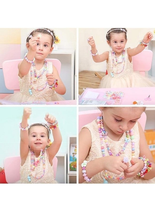 Simxen Clay Beads for Bracelet Making Kit, Bracelet Beads Set for Girls Boys Women, White & Black Clay Beads for Jewellery Making Necklaces, Soft Polymer Clay Beads with Spacer Beads (DIYBeadsSet-4) - Image 5