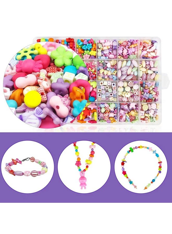 Simxen Clay Beads for Bracelet Making Kit, Bracelet Beads Set for Girls Boys Women, White & Black Clay Beads for Jewellery Making Necklaces, Soft Polymer Clay Beads with Spacer Beads (DIYBeadsSet-4) - Image 4