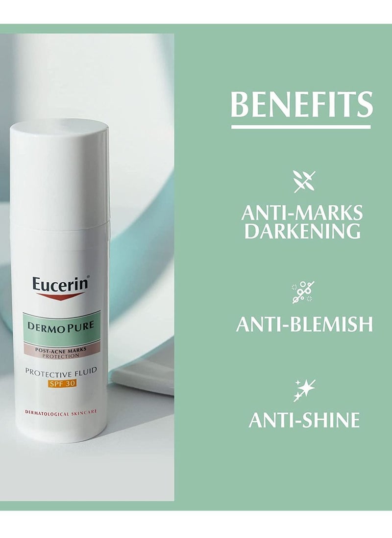 Eucerin Eucerin DermoPurifyer Protective Fluid with SPF 30  - Image 3