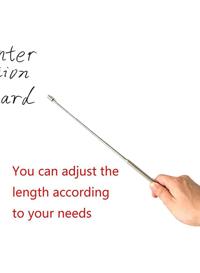 erorex Extendable Telescopic Teachers Pointer Teaching Pointer Hand Pointer Extendable Telescopic Retractable Pointer Handheld Presenter Classroom Whiteboard Pointer For Guides And Teachers - Image 5